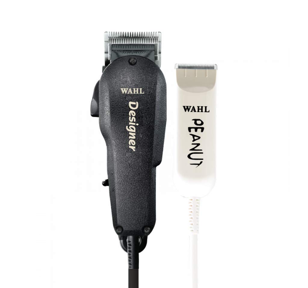 Wahl Professional - All-Star Combo with Designer Hair Clipper and Peanut Trimmer for Professional Barbers and Stylists - Model 8331