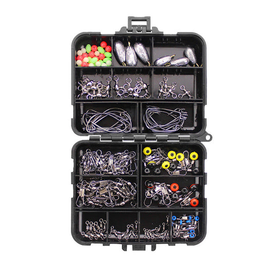 160 pieces of crank hook lead sinker set - Blue Force Sports