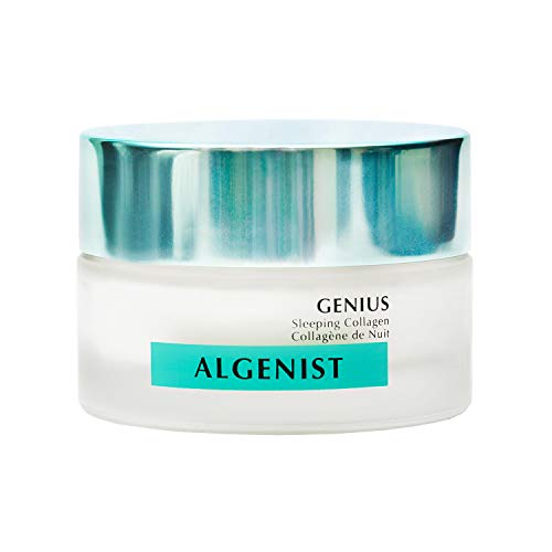 Algenist GENIUS Sleeping Collagen - Vegan Collagen Night Cream with Ceramides for Smooth, Glowing Skin - Non-Comedogenic & Hypoallergenic Skincare