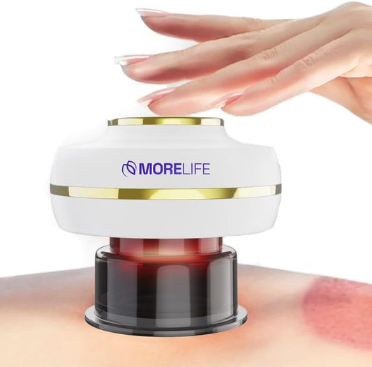2X VivaCup Cupping Therapy, Smart 4 in 1 Cupping Massager for Muscle Relief with Infrared Heat and Vibration for Recovery, Blood Circulation | Portable Performance Cupping Device | Set of 2