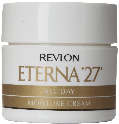 Revlon Face Moisturizer, Eterna'27 All Day Moisture Cream for Dry Skin, Restores Hydration & Softens Skin, Infused with Natural Oils, 2 Oz