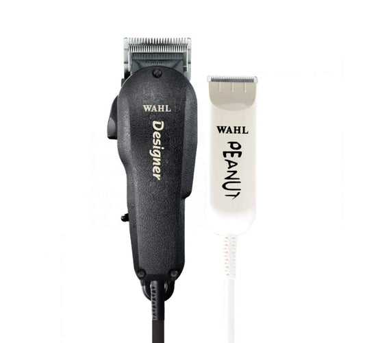 Wahl Professional - All-Star Combo with Designer Hair Clipper and Peanut Trimmer for Professional Barbers and Stylists - Model 8331