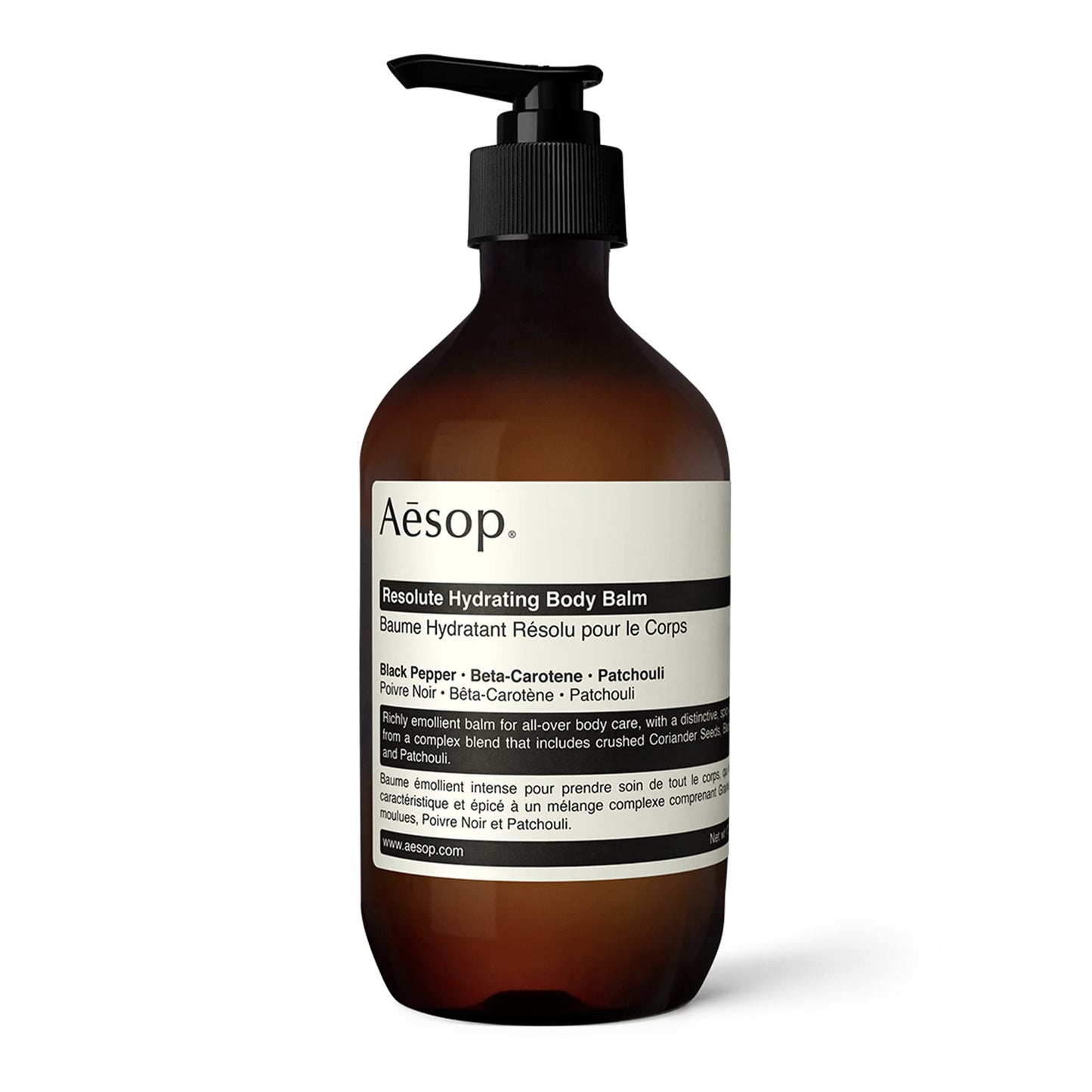 Aesop Resolute Hydrating Body Balm | 17oz Moisturizing Cream Balm for Dry Skin | Oil Based Moisturizer for All Skin Types | Paraben-Free, Cruelty-Free & Vegan Hydrating Body Balm