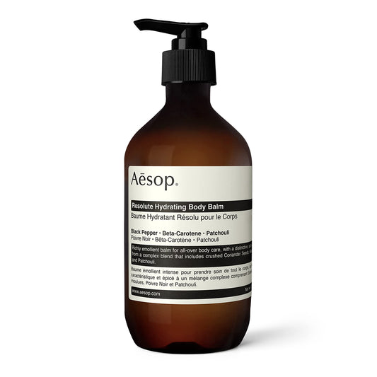 Aesop Resolute Hydrating Body Balm | 17oz Moisturizing Cream Balm for Dry Skin | Oil Based Moisturizer for All Skin Types | Paraben-Free, Cruelty-Free & Vegan Hydrating Body Balm