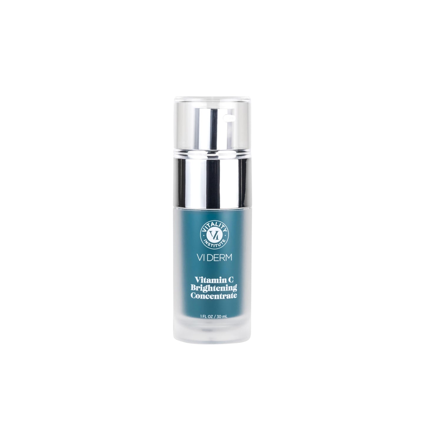 VI DERM Vitamin C Brightening Concentrate with Super-concentrated Formula, Enhances Collagen Production, Reduces UV Damage, and Prevents Further Pigmentation, 1 Fl Oz / 30 mL