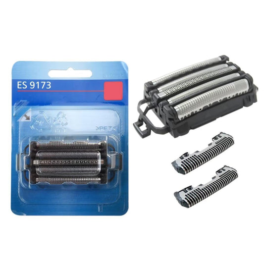 WES9170P ES-LV95 ES-LV95-S ESLV61, ESLV61A, ESLV65, ESLV65S, ESLV81, ESLV81K, ESLV95, ESLV95S Shaver Outer Foil&Inner Blade Set Replacement for Panasonic