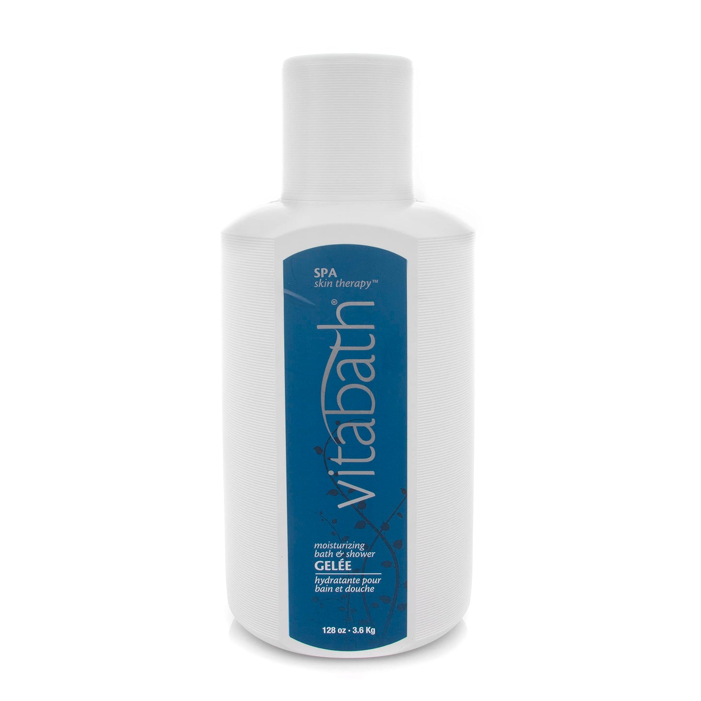 Vitabath Spa Skin Therapy Moisturizing Bath & Shower Gel Wash Nourishing Replenishing Oils Deeply Hydrate Dry Skin - Reviving Body Cleanser & Foaming Gelee, Cruelty-Free - 128 oz