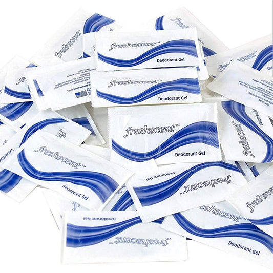 1000 Pieces - Freshscent .12 oz Bulk Deodorant Gel - Wholesale Case Hotel Toiletries
