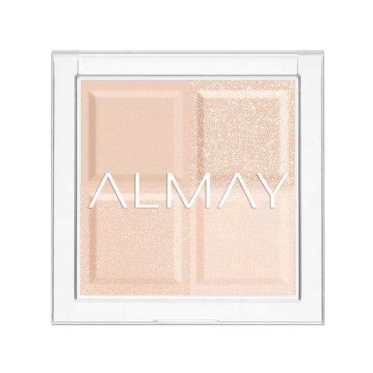 Almay Eyeshadow Palette, Longlasting Eye Makeup, Single Shade Eye Color in Matte, Metallic, Satin and Glitter Finish, Hypoallergenic, 140 Here Goes Nothing, 0.12 Oz
