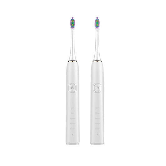 2-Pack Sonic Electric Toothbrushes
