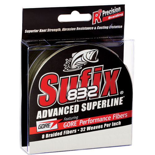 30LBS Camo 300 Yards Water-Repellent Sufix Braid