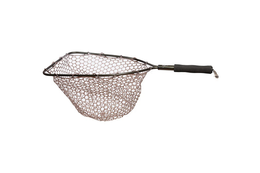 Adamsbuilt Aluminum Trout Net, 19" with Camo Ghost Netting
