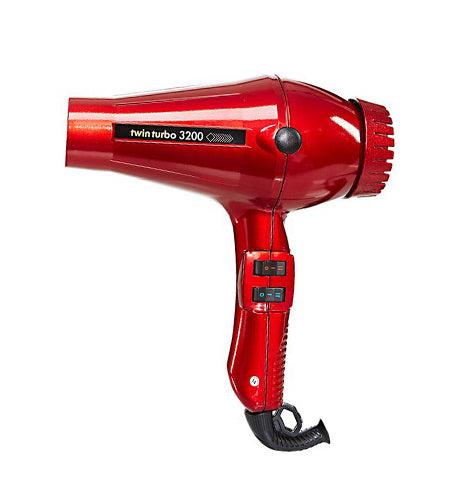Twin Turbo 3200 Professional Dryer Red 1900 Watts