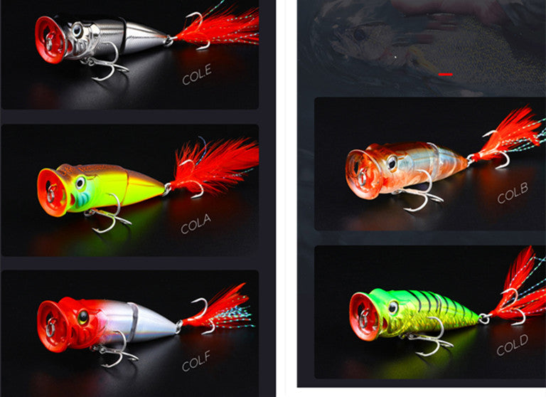 Water Level  7 CmYellowcheek Snakehead Bait - Blue Force Sports