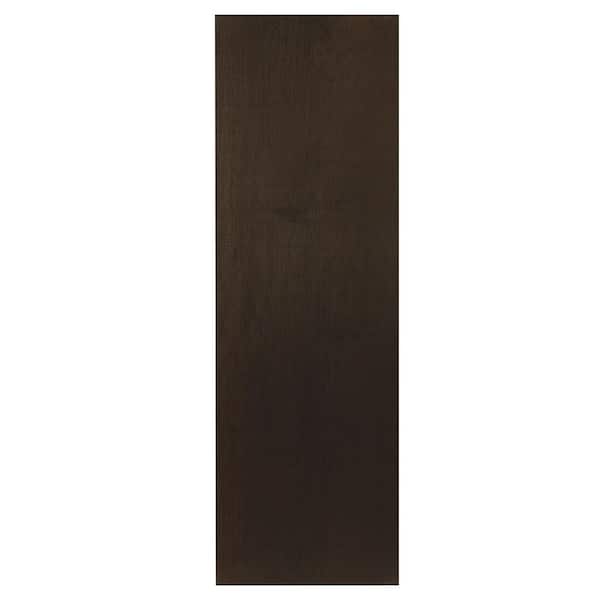 2-Piece Kitchen Cabinet End Panel, Java,  23.25" W x 34.5"H